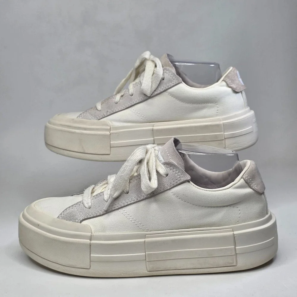 Converse CTAS Cruise OX Sneakers Women's Size 8 Men's 6.5 White Platform Shoes